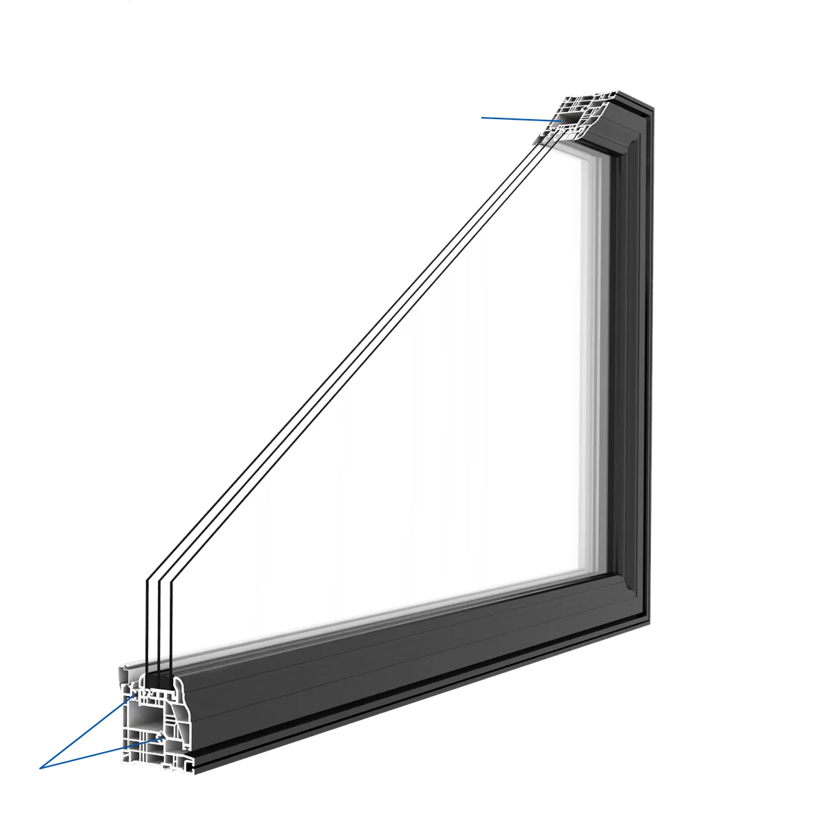 Awning Window: profile detail